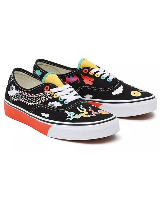 Vans Red Otw Gallery Authentic for men