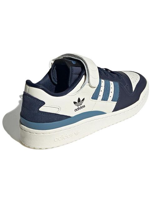 Adidas Blue Originals Forum 84 Low Dark' for men