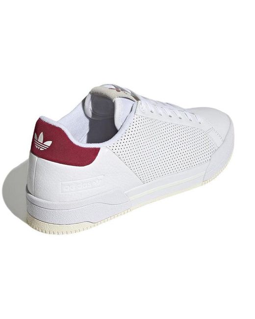 Adidas White Originals Court Tourino Rf for men