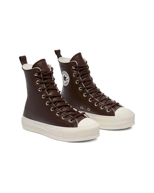 Converse Brown (Wmns) Chuck Taylor All Star Extra-High Platform 'Mountain Club'
