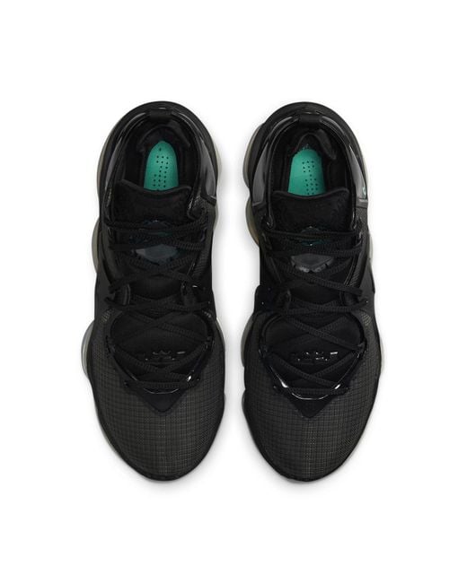 Nike Black Lebron 19 Ep Aqua' for men