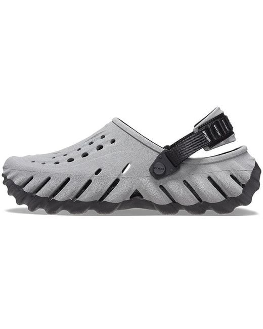 CROCSTM Gray Echo Clog Reflective'