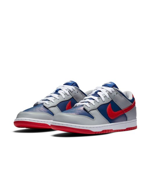 Nike Blue Dunk Low "samba" Shoes for men
