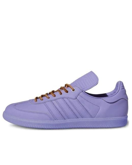 Adidas Purple X Pharrell Humanrace Samba for men
