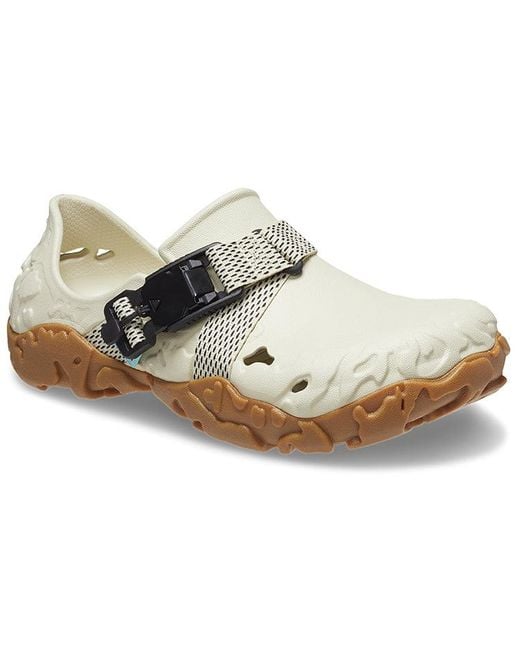 CROCSTM White All Terrain Atlas Shoes 'Bone'