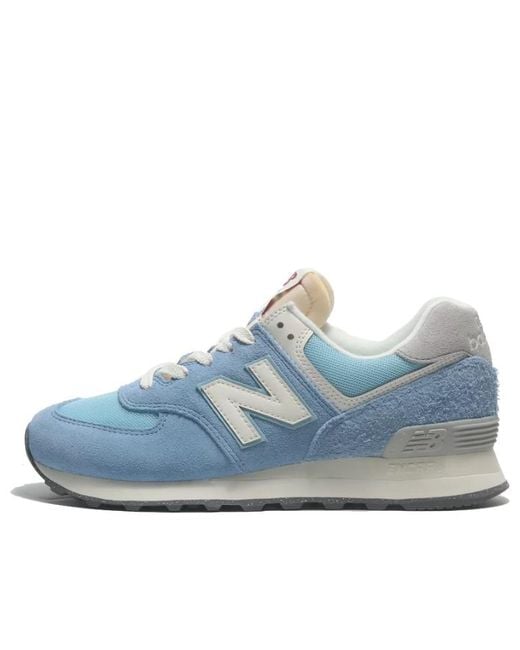 New Balance Blue 574 Suede for men