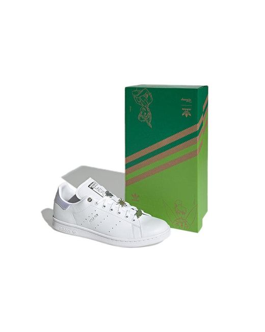 Adidas White Disney X Stan Smith 'Peter Pan & Tinkerbell' for men