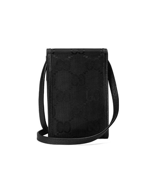 Gucci Black Off The Grid Otg Environmental Friendly Series Logo Messenger Bag for men