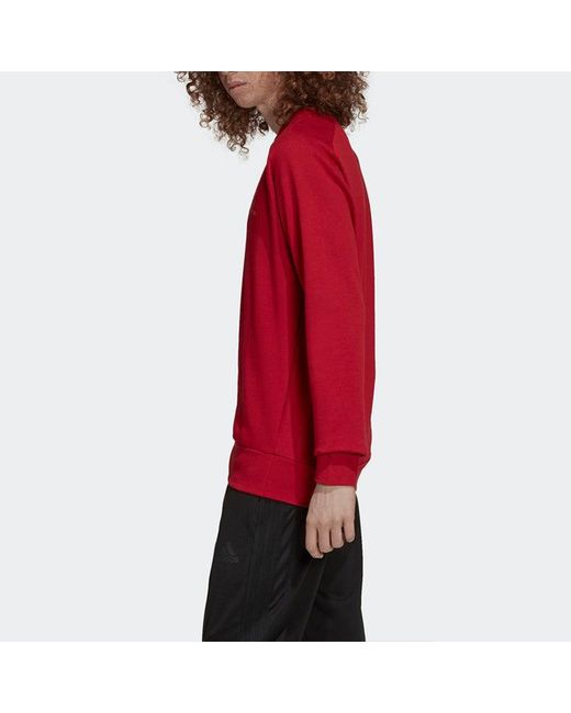 Adidas Red Arsenal Soccer/Football Casual Sports Round Neck Pullover for men