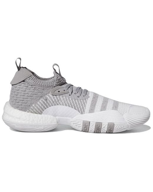 Adidas White Trae Young 2 Moon' for men