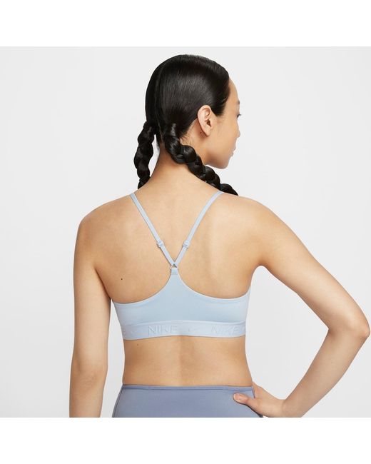 Nike Blue (Wmns) Indy Sports Bra