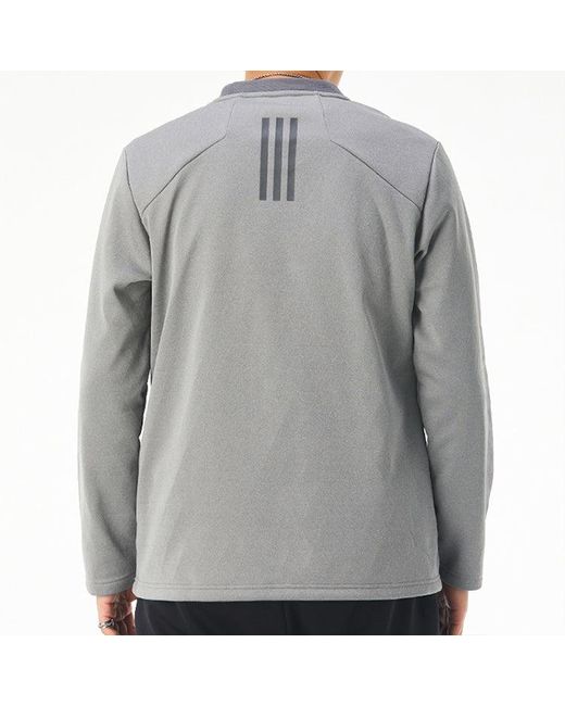 Adidas Gray Fleece Lined Stay Warm Casual Running Sports for men
