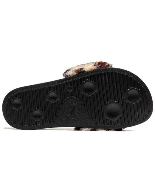 PUMA Brown (Wmns) Leadcat 'Leopard Print'