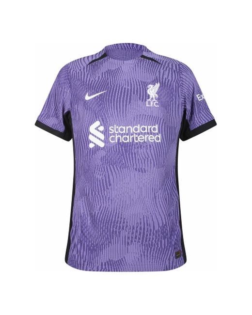 Nike Purple Liverpool Fc 2023/24 Match Third Jersey for men