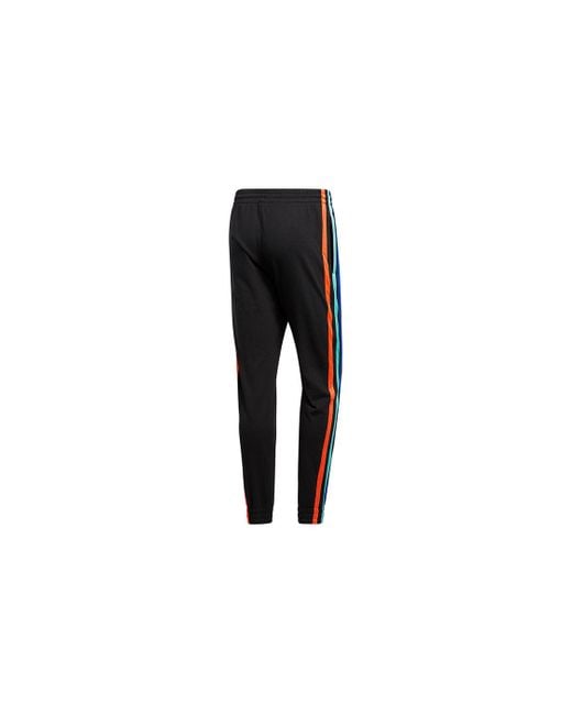 Adidas Black Harden Fle Pant Basketball Polar Fleece Bundle Feet Sports Long Pants for men