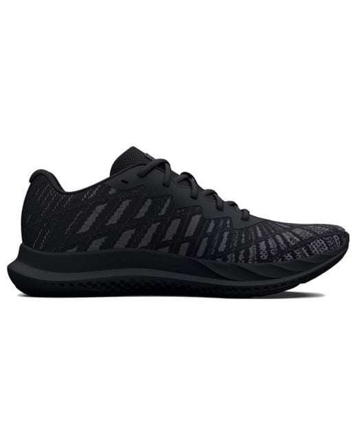 Under Armour Black Charged Breeze 2 Running Shoes for men