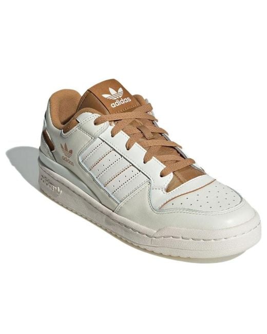 Adidas White Forum Low Tan' for men