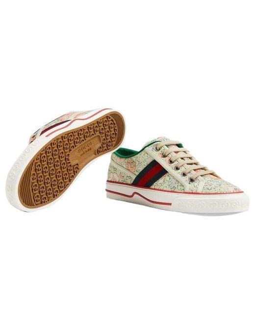 Gucci Black (Wmns) Liberty Of London X Tennis 1977 'Floral
