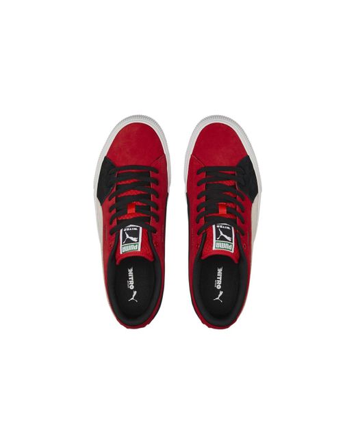 PUMA Red Suede Skate Nitro for men