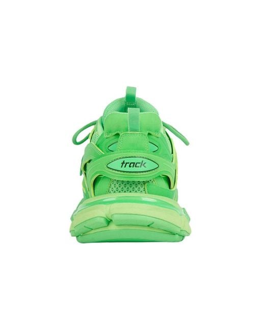 Balenciaga Green Track Trainer 'Fluo' for men