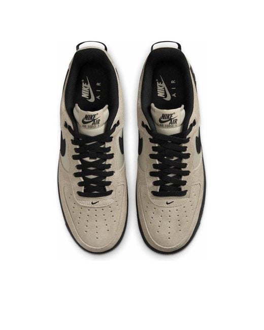 Nike Black Air Force 1 '07 Lv8 'Desert Khaki' for men