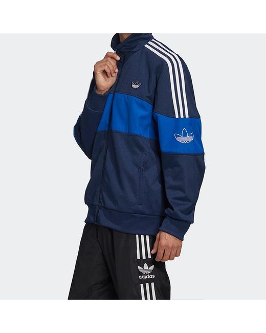 Adidas Blue Originals Sports Jacket for men