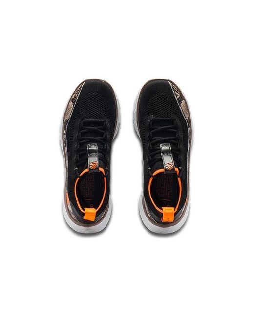 Under Armour Black Curry 8 'Strike & Flow' for men