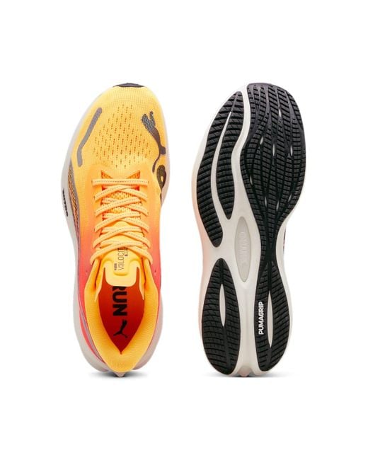 PUMA White Velocity Nitro 3 'Sun Stream Sunset Glow' for men