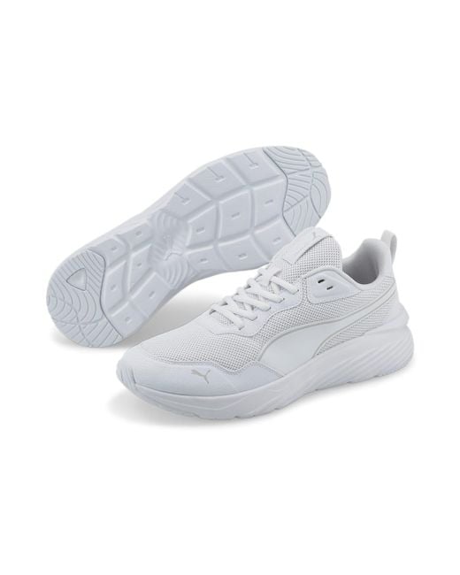 PUMA White Supertec Zero for men