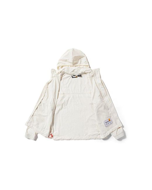 Timberland White (Wmns) Anti-Uv Windbreaker Jacket 'Vintage'