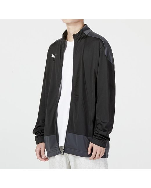 PUMA Black Winter Training Jacket for men