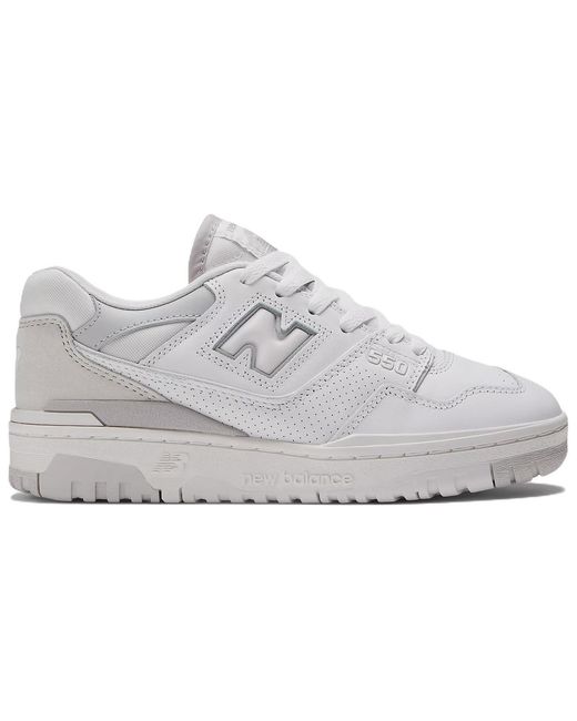New Balance White (Wmns) 550 Rain Cloud'