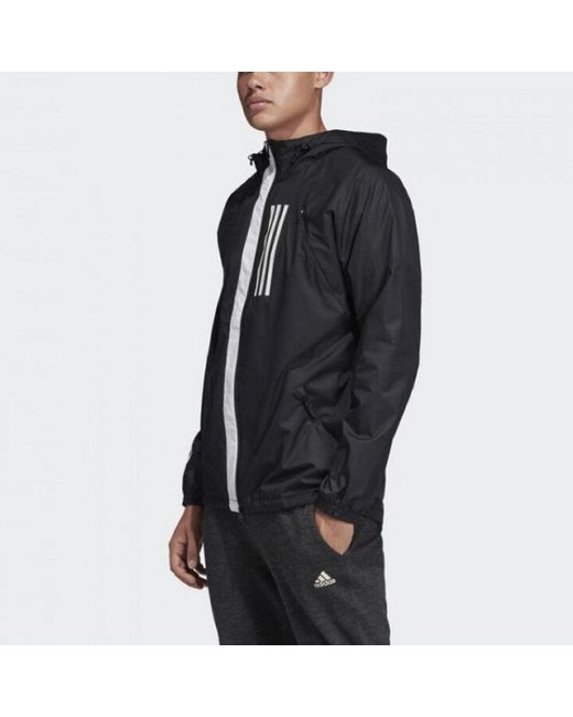 Adidas Black Training Zipper Sports Jacket for men