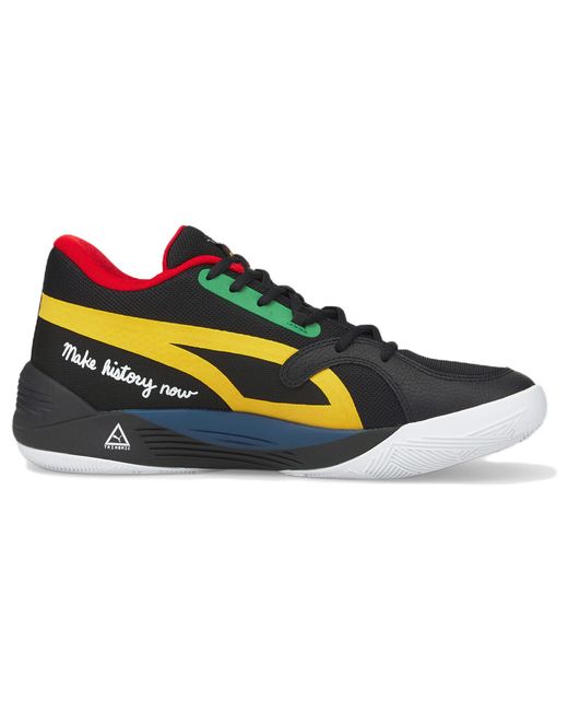 PUMA Blue Black Fives X Trc Blaze Court 'black Saffron' for men