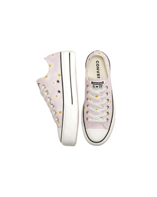 Converse White (Wmns) Chuck Taylor All Star Lift Platform Low 'Camp