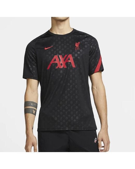 Nike Black Liverpool Pre-Match Jersey for men