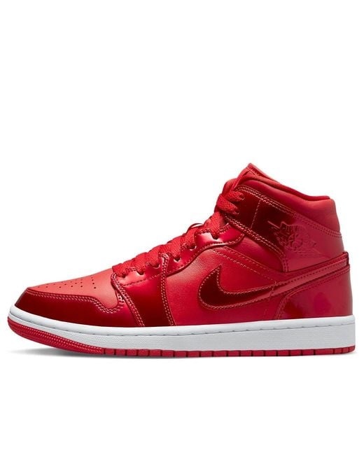 Nike Red (Wmns) 1 Mid Se 'University Pomegranate'