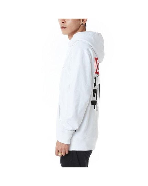 Vans White Back Printing Pattern Casual Couple Style for men
