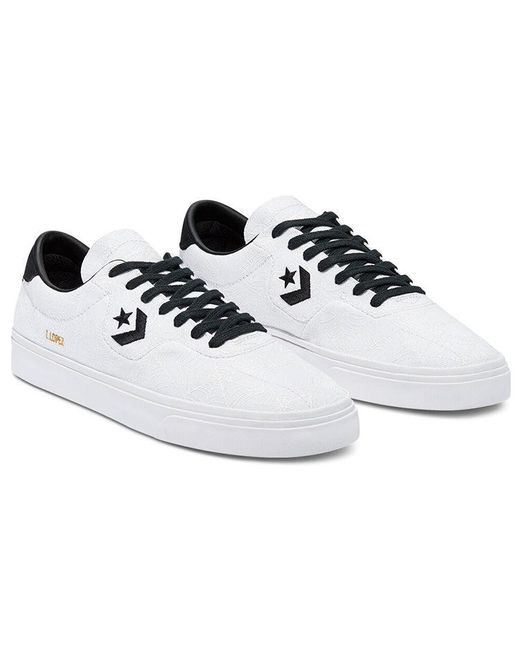 Converse White Louie Lopez Pro 'Webs And Spiders for men