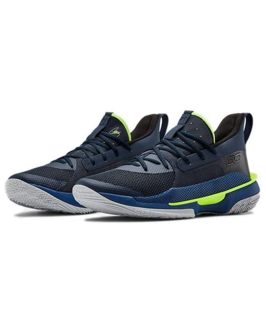 Under Armour Blue Curry 7 'Dub Nation' for men