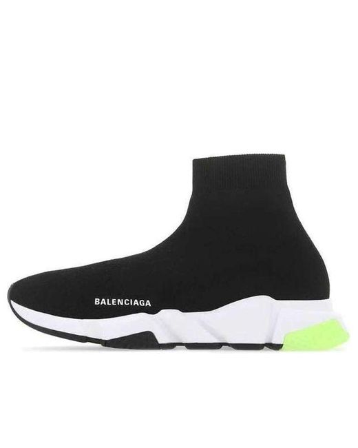 Balenciaga Speed Running Shoes Black for men