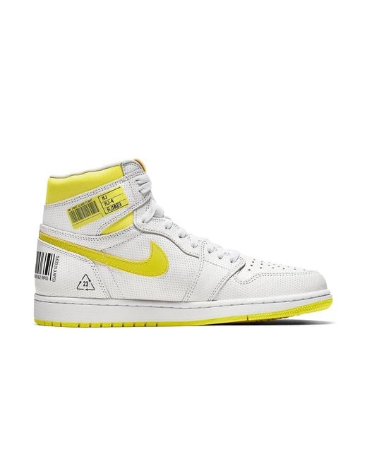 Nike White 1 Retro High Og 'First Class Flight' for men