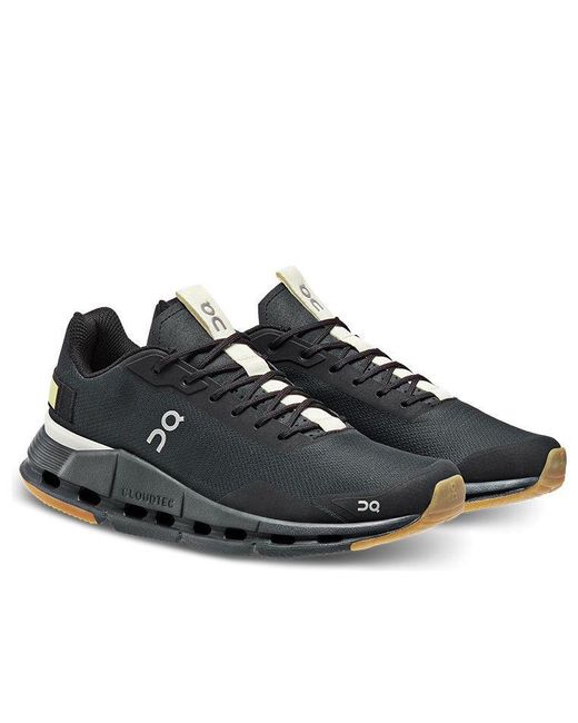 On Shoes Black Cloudnova Form Hay' for men