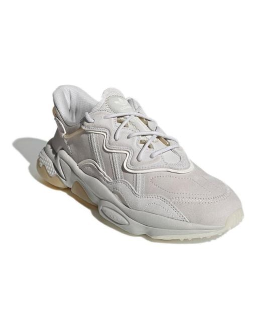 Adidas Gray Originals Ozweego Running Shoes for men