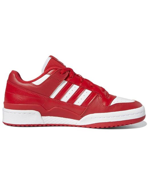 Adidas Red Forum Low 'Scarlet' for men