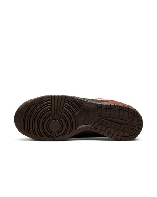 Nike Brown Dunk Low Panda' for men