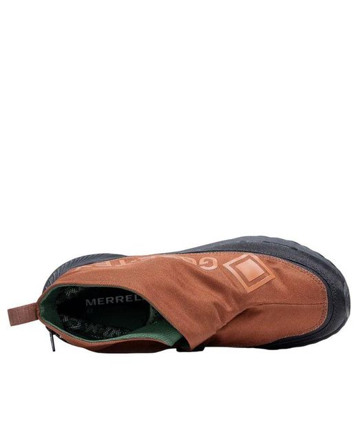 Merrell Brown 1Trl Agility Peak 5 Gore-Tex Zip Off Se 'Rye Viridian' for men