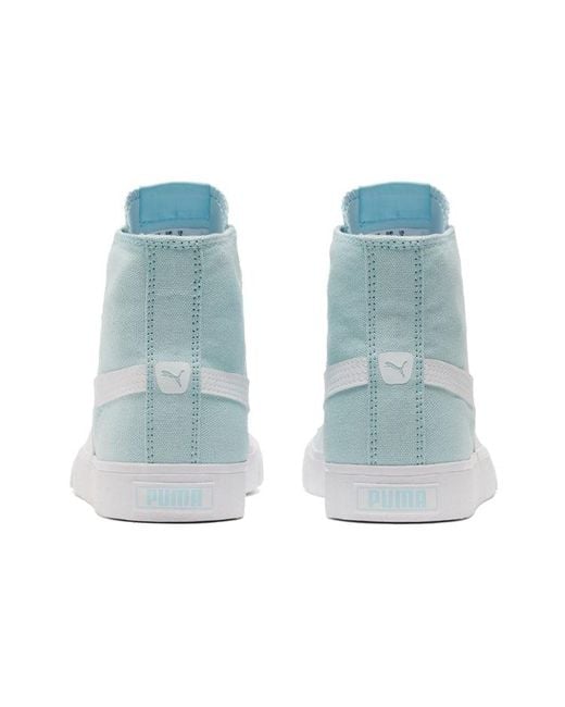 PUMA Blue Bari Mid Sneakers for men