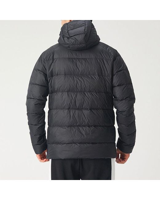 PUMA Black Pwrwarm Packlite Down Jacket for men