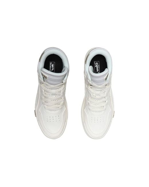 Li-ning White (Wmns) Superwave Canvas Hi